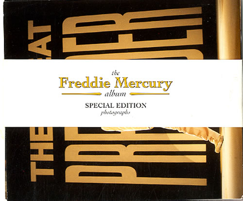 Freddie Mercury The Freddie Mercury Album - with Photos CD album (CDLP) UK MERCDTH52410