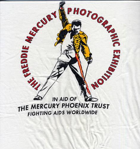 Freddie Mercury The Freddie Mercury Photographic Exhibition - White XL t-shirt UK MERTSTH286943