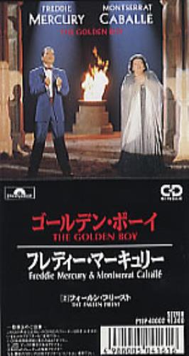 Freddie Mercury The Golden Boy 3" CD single (CD3) Japanese MERC3TH87404