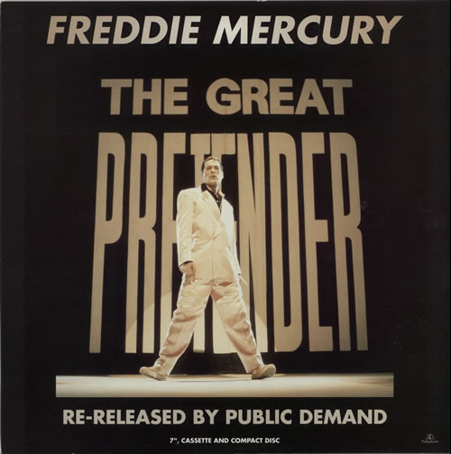 Freddie Mercury The Great Pretender display UK MERDITH634560