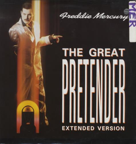 Freddie Mercury The Great Pretender 12" vinyl single (12 inch record / Maxi-single) Canadian MER12TH95294