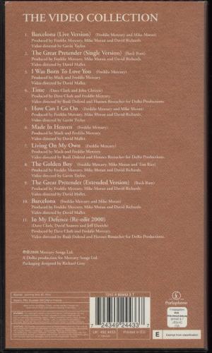 Freddie Mercury The Video Collection video (VHS or PAL or NTSC) UK MERVITH325598