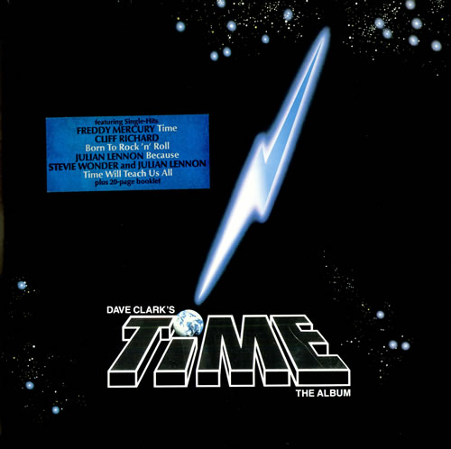 Freddie Mercury Time - Hype Stickered Sleeve 2-LP vinyl record set (Double LP Album) UK MER2LTI398149