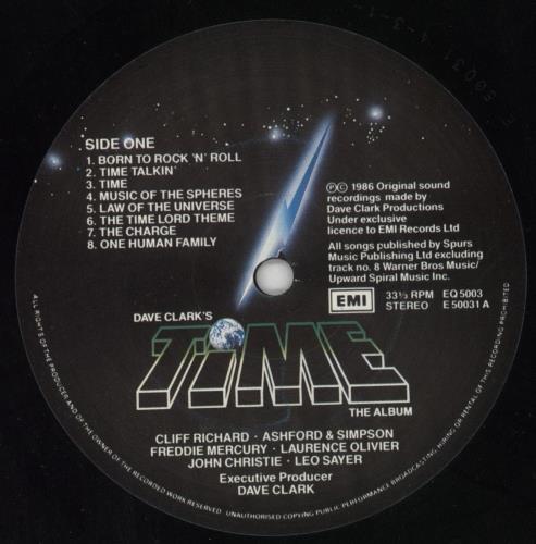 Freddie Mercury Time 2-LP vinyl record set (Double LP Album) UK MER2LTI849117