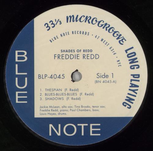 Freddie Redd Shades Of Redd vinyl LP album (LP record) US FS5LPSH869847