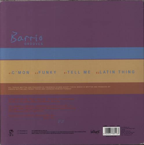 Freddy Fresh Barrio Grooves 12" vinyl single (12 inch record / Maxi-single) UK FW512BA860728