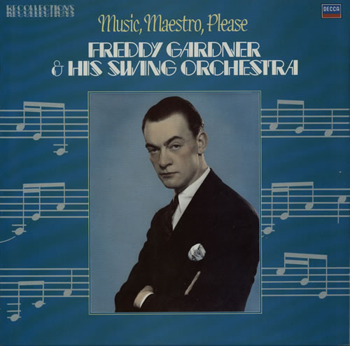 Freddy Gardner Music, Maestro, Please vinyl LP album (LP record) UK FVVLPMU567088
