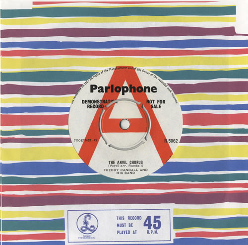 Freddy Randall The Anvil Chorus 7" vinyl single (7 inch record / 45) UK 5FR07TH472620