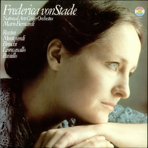 Frederica von Stade Frederica von Stade . Bernardi vinyl LP album (LP record) Dutch ZRHLPFR526407