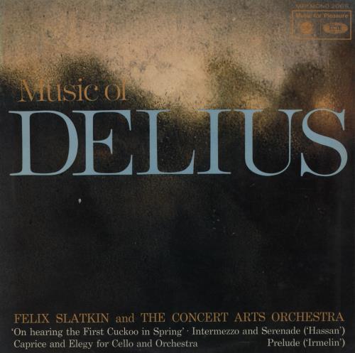 Frederick Delius Music Of Delius vinyl LP album (LP record) UK DUHLPMU761087