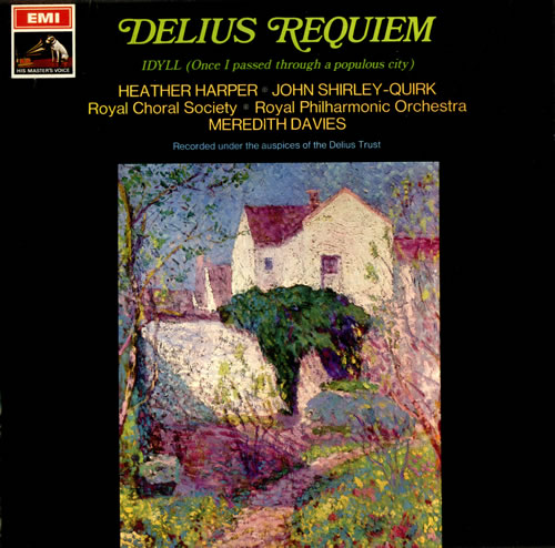 Frederick Delius Requiem / Idyll vinyl LP album (LP record) UK DUHLPRE526071