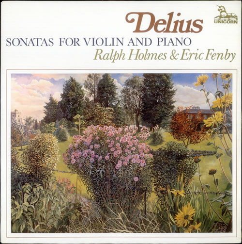 Frederick Delius Sonatas for Violin and Piano vinyl LP album (LP record) UK DUHLPSO535238