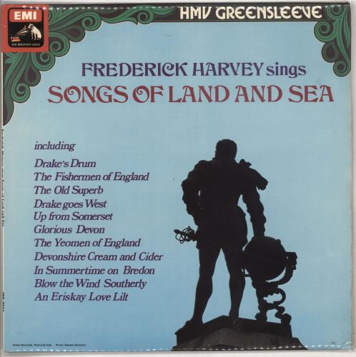 Frederick Harvey Songs Of Land And Sea vinyl LP album (LP record) UK 0WZLPSO737283