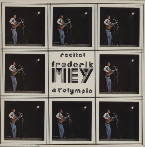 Frederik Mey Rcital  L'Olympia 2-LP vinyl record set (Double LP Album) French 2TN2LRC758967