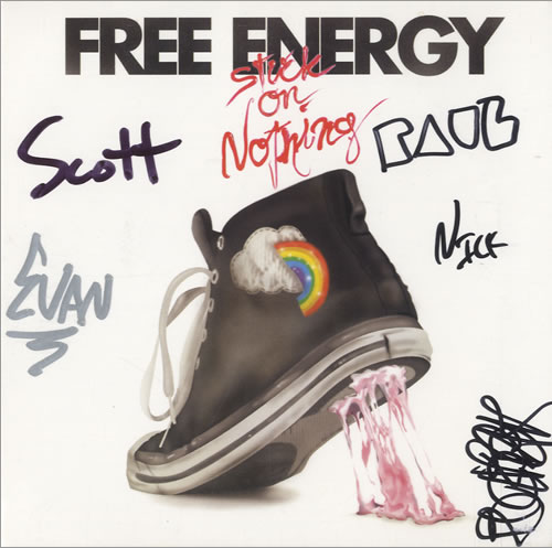 Free Energy Stuck On Nothing - Autographed CD album (CDLP) US FSZCDST514617