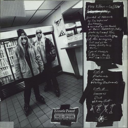 Free Kitten Call Now 12" vinyl single (12 inch record / Maxi-single) US FEK12CA777615