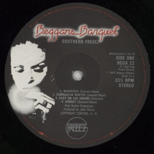 Freeez Southern Freeez vinyl LP album (LP record) UK FRZLPSO516905