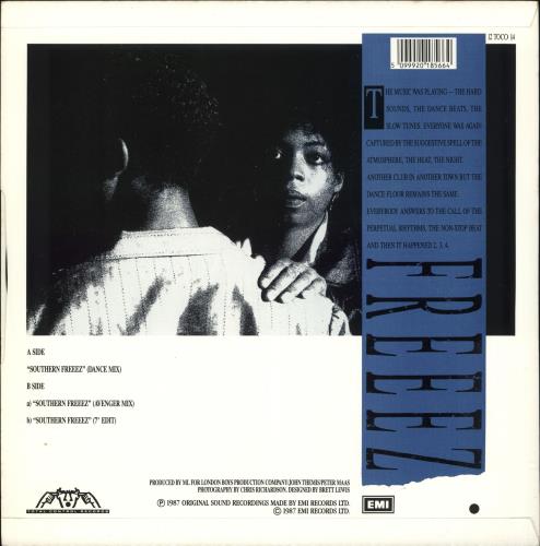 Freeez Southern Freeez 12" vinyl single (12 inch record / Maxi-single) UK FRZ12SO725292