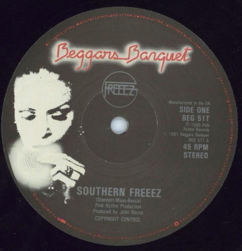 Freeez Southern Freeez 12" vinyl single (12 inch record / Maxi-single) UK FRZ12SO808829