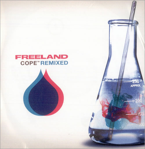 Freeland Cope Remixed CD-R acetate UK FRACRCO502122