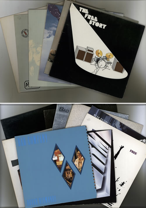 Free 1969-1986 Albums vinyl LP album (LP record) UK FRELPAL637348