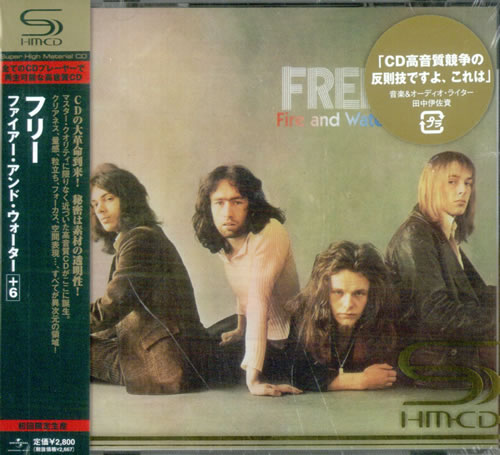 Free Fire And Water - Sealed SHM CD Japanese FREHMFI516876