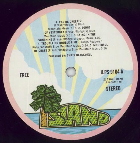 Free Free - 2nd vinyl LP album (LP record) UK FRELPFR261183