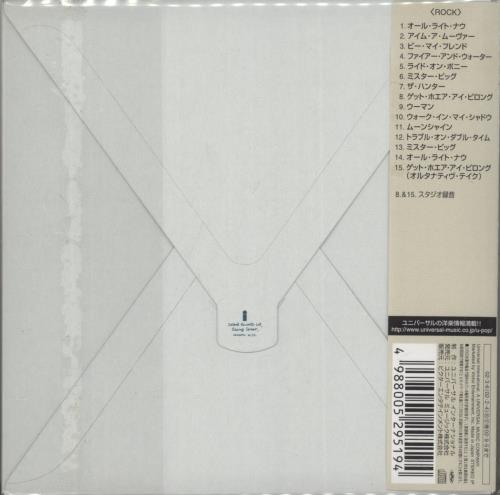 Free Free Live! CD album (CDLP) Japanese FRECDFR376859