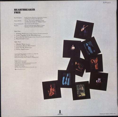 Free Heartbreaker - 1st - Stickered vinyl LP album (LP record) UK FRELPHE597845