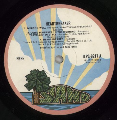 Free Heartbreaker - 1st - VG vinyl LP album (LP record) UK FRELPHE362485