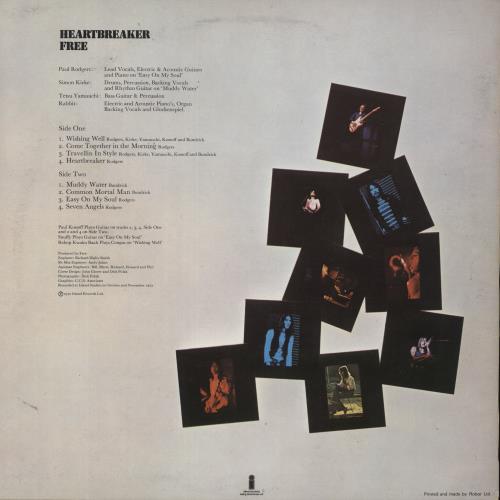 Free Heartbreaker - 1st vinyl LP album (LP record) UK FRELPHE645490