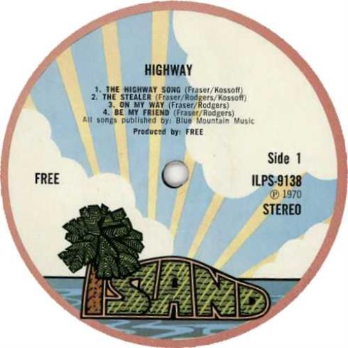 Free Highway - 1st - Autographed vinyl LP album (LP record) UK FRELPHI697249