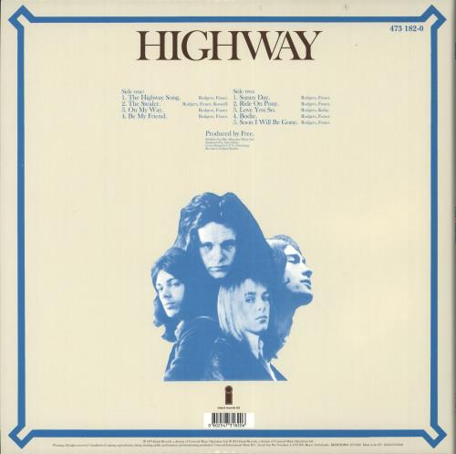 Free Highway vinyl LP album (LP record) UK FRELPHI716635