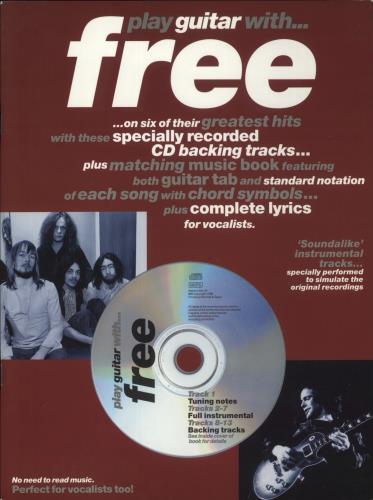 Free Play Guitar With Free + CD book UK FREBKPL876939
