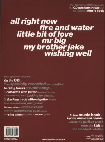 Free Play Guitar With Free + CD book UK FREBKPL876939