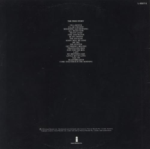 Free The Free Story 2-LP vinyl record set (Double LP Album) Australian FRE2LTH828876