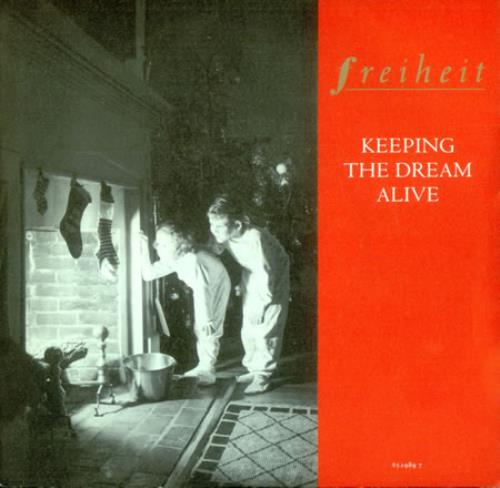 Freiheit Keeping The Dream Alive - Christmas P/S 7" vinyl single (7 inch record / 45) UK FRH07KE218101
