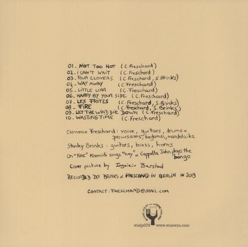 Freschard On Fire - White Vinyl vinyl LP album (LP record) UK O5ELPON874290