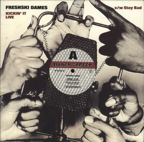 Freshski Dames Kickin' It Live 12" vinyl single (12 inch record / Maxi-single) UK Z5M12KI724892