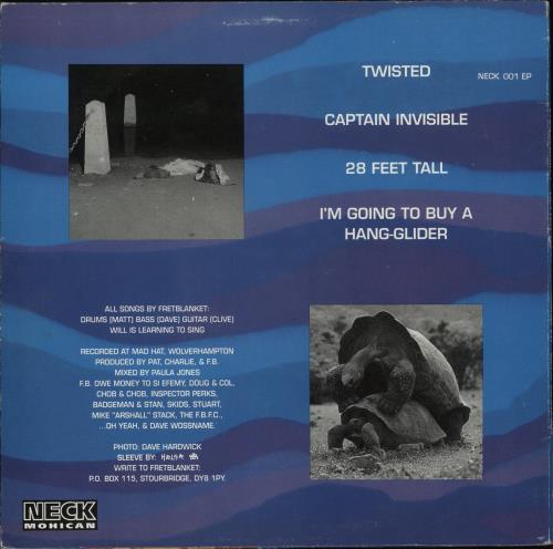 Fretblanket Better Than Swimming EP 12" vinyl single (12 inch record / Maxi-single) UK FB412BE316140