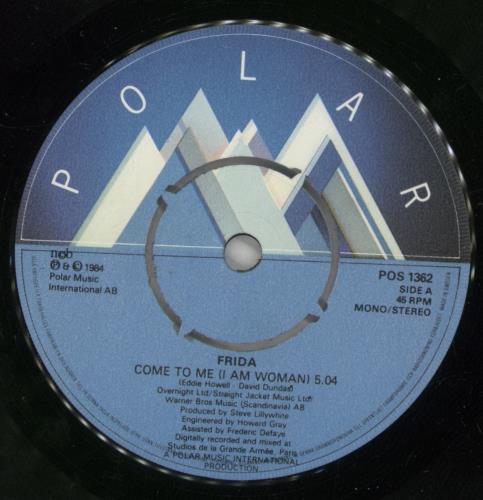 Frida Come To Me 7" vinyl single (7 inch record / 45) Swedish FRI07CO31056