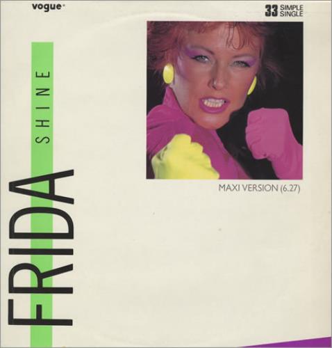 Frida Shine 12" vinyl single (12 inch record / Maxi-single) French FRI12SH104847