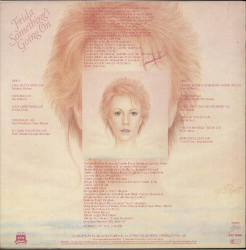 Frida Something's Going On vinyl LP album (LP record) UK FRILPSO02190