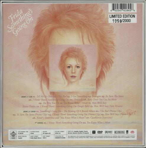 Frida Something's Going On CD Album Box Set UK FRIDXSO652019