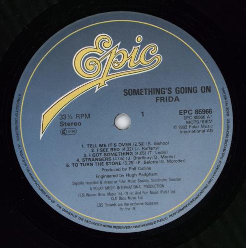 Frida Something's Going On vinyl LP album (LP record) UK FRILPSO772781