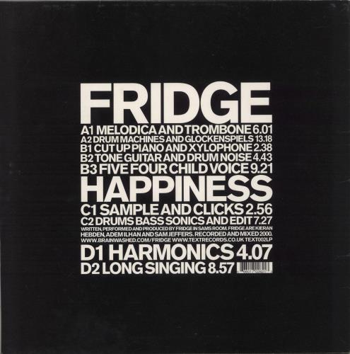 Fridge Happiness - EX 2-LP vinyl record set (Double LP Album) UK FGE2LHA880210