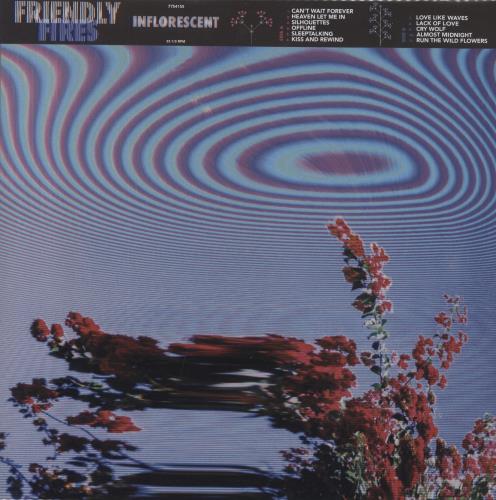 Friendly Fires Inflorescent vinyl LP album (LP record) UK FCMLPIN835824