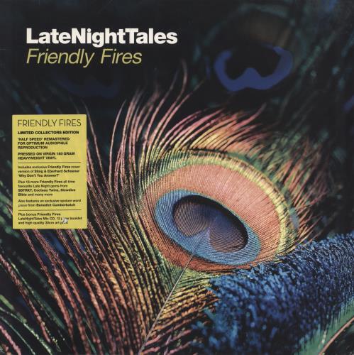Friendly Fires Late Night Tales - 180gm Vinyl + Bonus CD 2-LP vinyl record set (Double LP Album) UK FCM2LLA787875