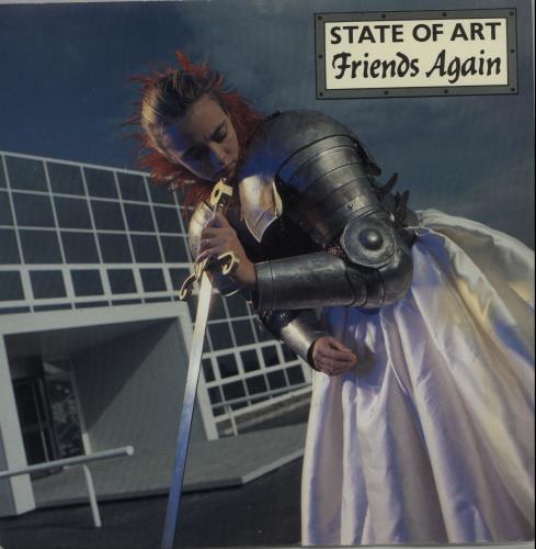 Friends Again State Of Art 7" vinyl single (7 inch record / 45) UK FD507ST652519