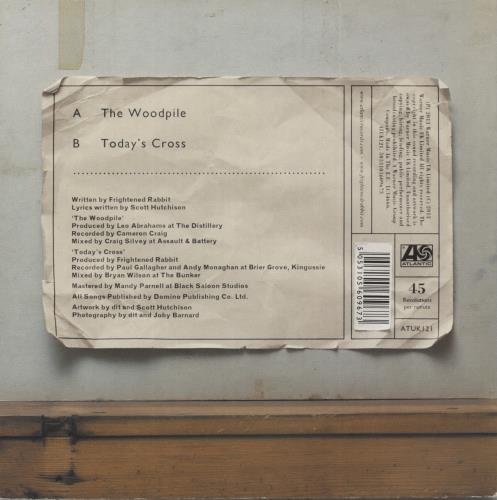 Frightened Rabbit The Woodpile 7" vinyl single (7 inch record / 45) UK F-R07TH885943